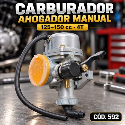 Carburador Ahogador Manual 125-150cc Pz22 Wl 4t